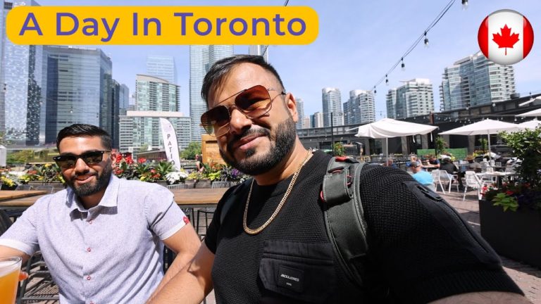 Toronto City Tour  – Canada 🍁 | CN Tower, Harbor Front | Amratpal A Vision