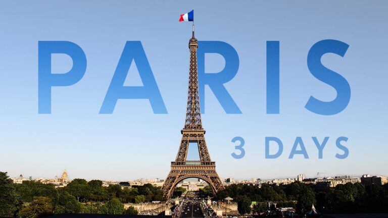 ITINERARY FOR 3 DAYS IN PARIS | Best Things To Do 🗼