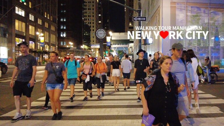 [4K] NYC Manhattan Summer Walk – Lexington Avenue & 57th Street, New York City, Travel