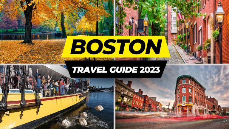 Best Places to Visit in Boston Massachusetts USA – Bost Travel Guide 2023 – Boston to Miami
