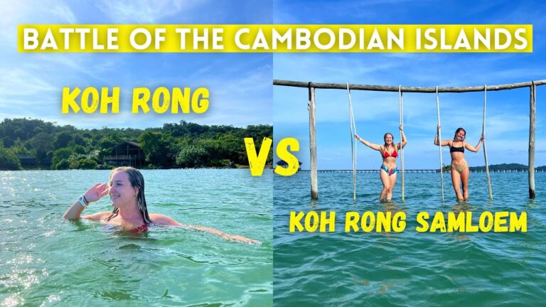 The Cambodian Islands – Koh Rong Versus Koh Rong Samloem: Best Hostel? | SE Asia Vlog 7