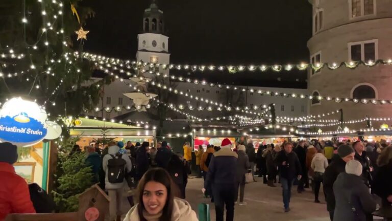 Salzburg Christmas Market 2022, 4K UHD