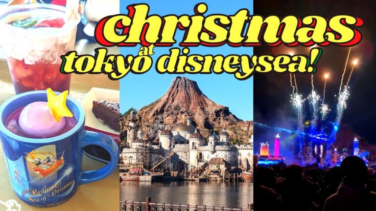 Christmas at TOKYO DISNEYSEA & seeing BELIEVE: SEA OF DREAMS! Is Disney Premier Access Worth It?