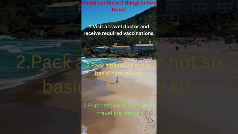 Checkout these 3 things before Travel.travel guide.its visit time