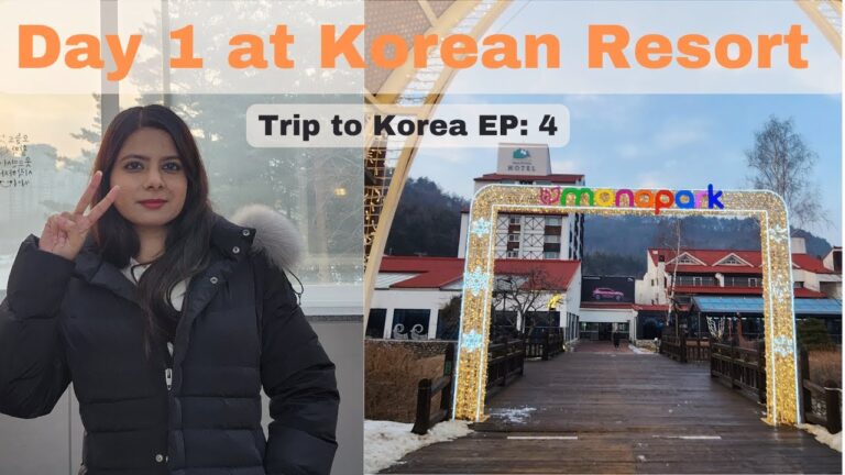 South Korea's best Ski Resort Day 1| Must Visit Place in Korea  #korea #yongpyong #skiresorts