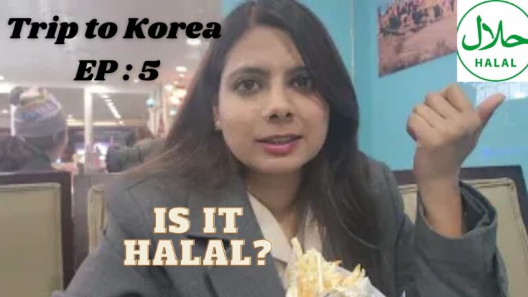 Can you find halal food out of Seoul| Dinner at Korean resort #korea #yongpyong #turkish
