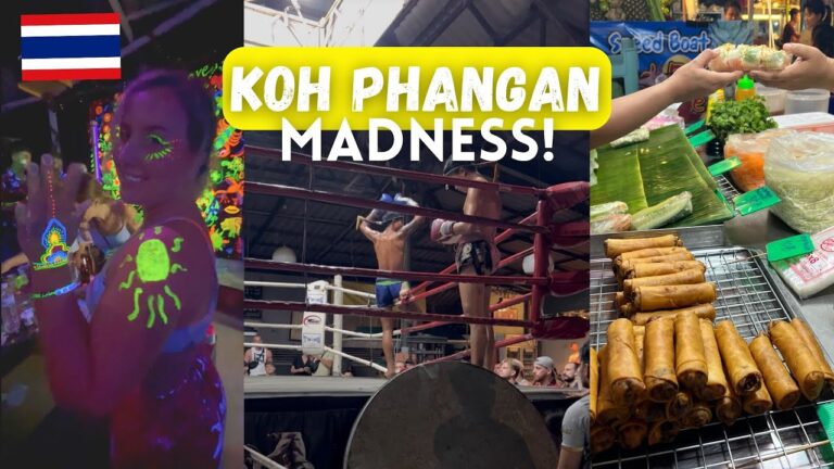 Why I WOULDN'T go to this FULL MOON & MUAY THAI Madness again. | Southeast Asia Vlog 23