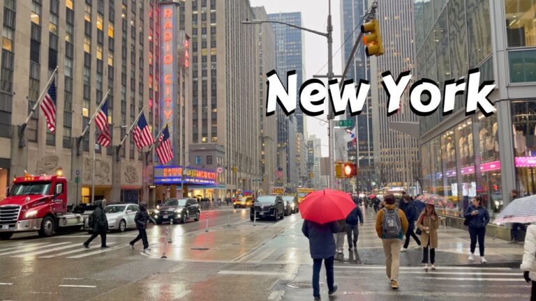 New York City Walk – Manhattan Virtual Tour – United States Travel Video
