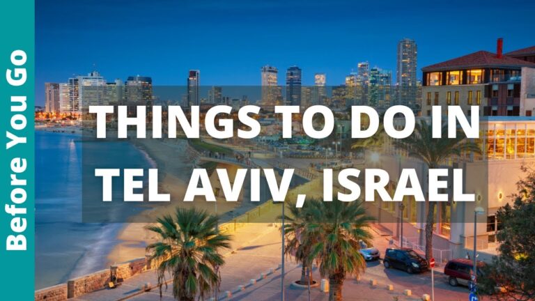 13 BEST Things to Do in Tel Aviv, Israel