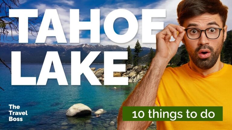 TOP 10 Things to do in Lake Tahoe, Nevada 2023!