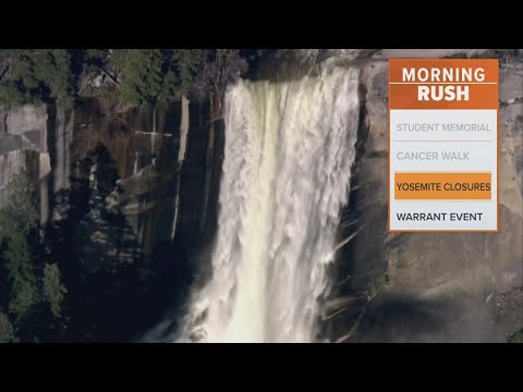 Yosemite National Park closes amid flooding threat