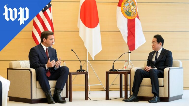 DeSantis meets with Japanese leader in first stop of tour