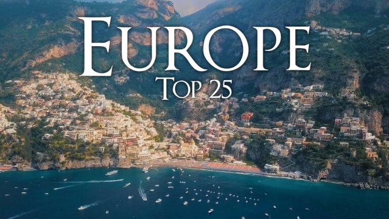 Top 25 Unique Places To Visit in Europe – Travel Guide 4K