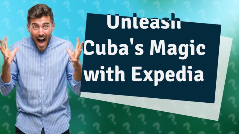 How Can I Make the Most of My Cuba Vacation with Expedia?