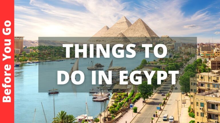 Egypt Travel Guide: 14 BEST Things to Do in Egypt (& Tourist Places to Visit )