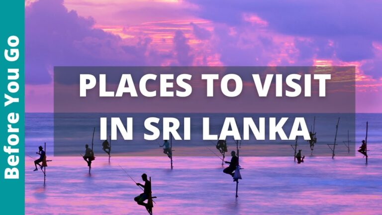 Sri Lanka Travel: 11 BEST Places To Visit In Sri Lanka (& Top Things to Do)