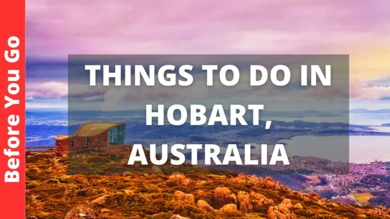 Hobart Tasmania Travel: 11 BEST Things to do in Hobart, Australia