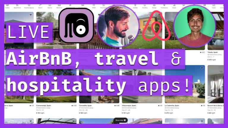 AirBnB 🏩 travel & hospitality apps!