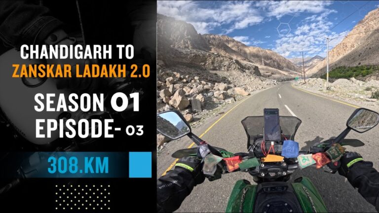 Chandigarh to Zanskar Ladakh 2.0 |Most Beautiful Place in Ladakh – Palam | Ladakh Ride 2023 EP-03 |