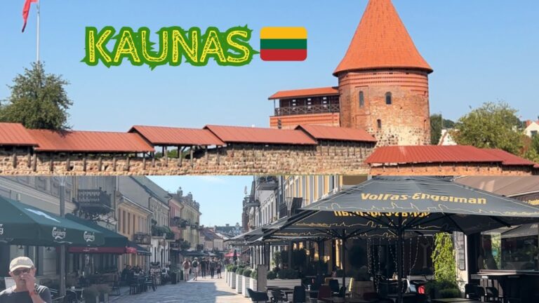 🇱🇹 Exploring the LOVELY Lithuanian City of Kaunas! 😲