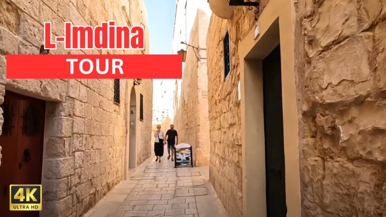 L-Imdina Silent City Malta Walking Video Tour