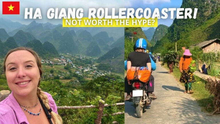 The HA GIANG LOOP was a Rollercoaster! Overrated? Southeast Asia Backpacking Vlog 38