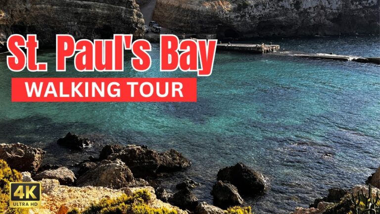 St. Paul's Bay Malta Walking Tour – The Grand Finale of Your MaltaTrip