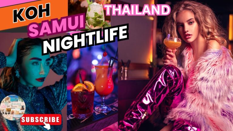 Experience the Thrilling Koh Samui Nightlife Scene