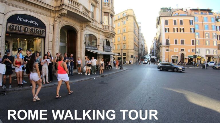 Rome Daytime Walking Tour To Piazza Barberini | Rome Italy